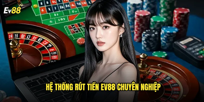 Hệ thống rút tiền ev88 chuyên nghiệp