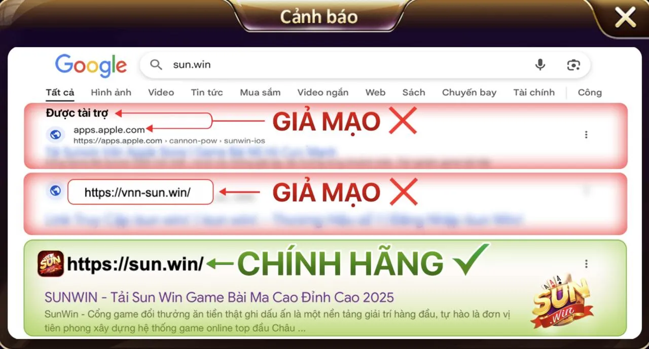 5 mẹo phân biệt Sunwin thật – Tránh mất tiền oan 100% 2 mẹo phân biệt Sunwin thật